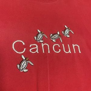 Cancun Embroidery Tee